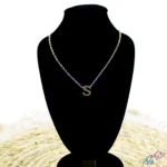 خرید گردنبند حرف S انگلیسی استیل