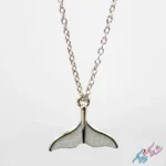 خرید گردنبند دم وال استیل رنگ ثابت