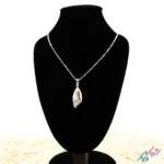 گردنبند نقره ۹۲۵ مدل لوفی (طرح برگ)