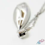 گردنبند نقره ۹۲۵ مدل لوفی (طرح برگ)