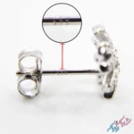 نیم ست نقره ۹۲۵ طرح گل آفتابگردان