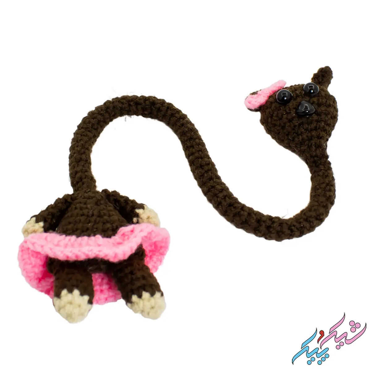 tw-1-3 آویز و جاسوئیچی تدی دختر گردن دراز (Teddy Girl) | فانتزی - هنر دست - تصویر 1