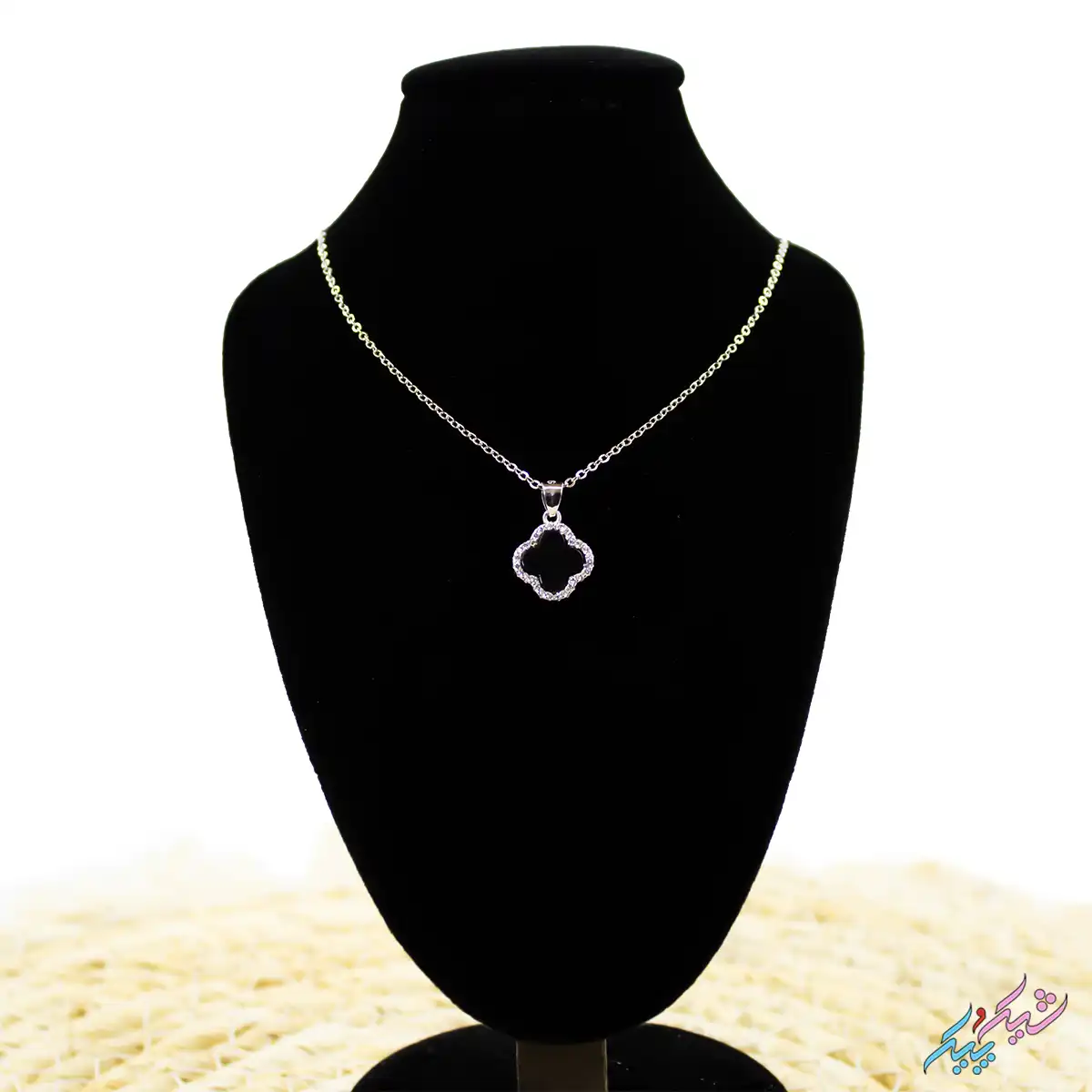 silver-gardanband-4-1 گردنبند نقره 925 وارداتی زنانه مدل ونکلیف