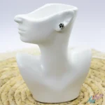 گوشواره و پیرسینگ نقره 925 میخی مدل گل رز