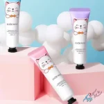 پک ۵ عددی کرم مرطوب کننده و آبرسان طرح گربهای لوفمیس 30 گرمی | LUOFMISS