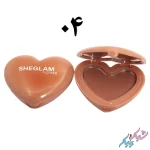 رژگونه و رژلب جامد  آینه دار قلبی شیگلم | SHEGLAM - تصویر 5
