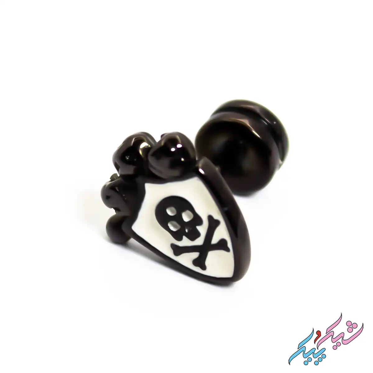 pircing-27-1 پیرسینگ مشکی طرح اسکلت دزدان دریایی | شیک و پیک
