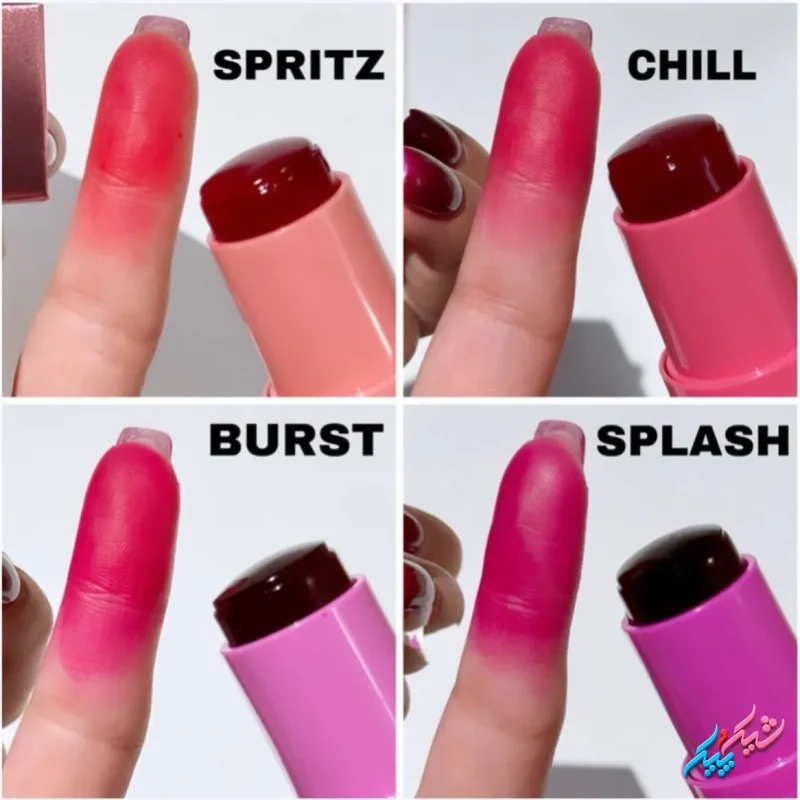 تینت لب ژله‌ای هدی موجی 10 گرمی | ۴ مدل (Spritz, Burst, Chill, Splash)