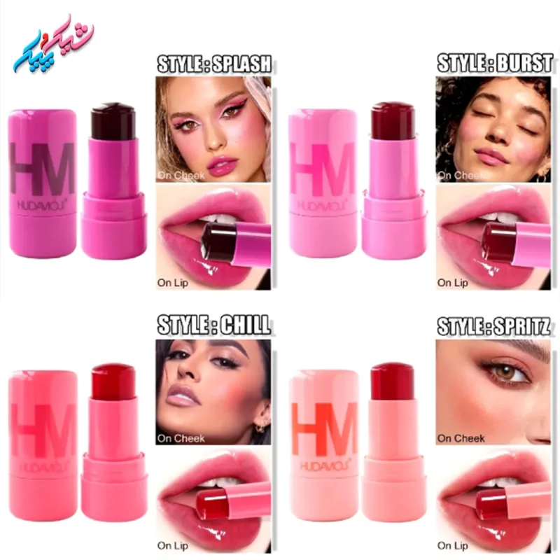 تینت لب ژله‌ای هدی موجی 10 گرمی | ۴ مدل (Spritz, Burst, Chill, Splash)