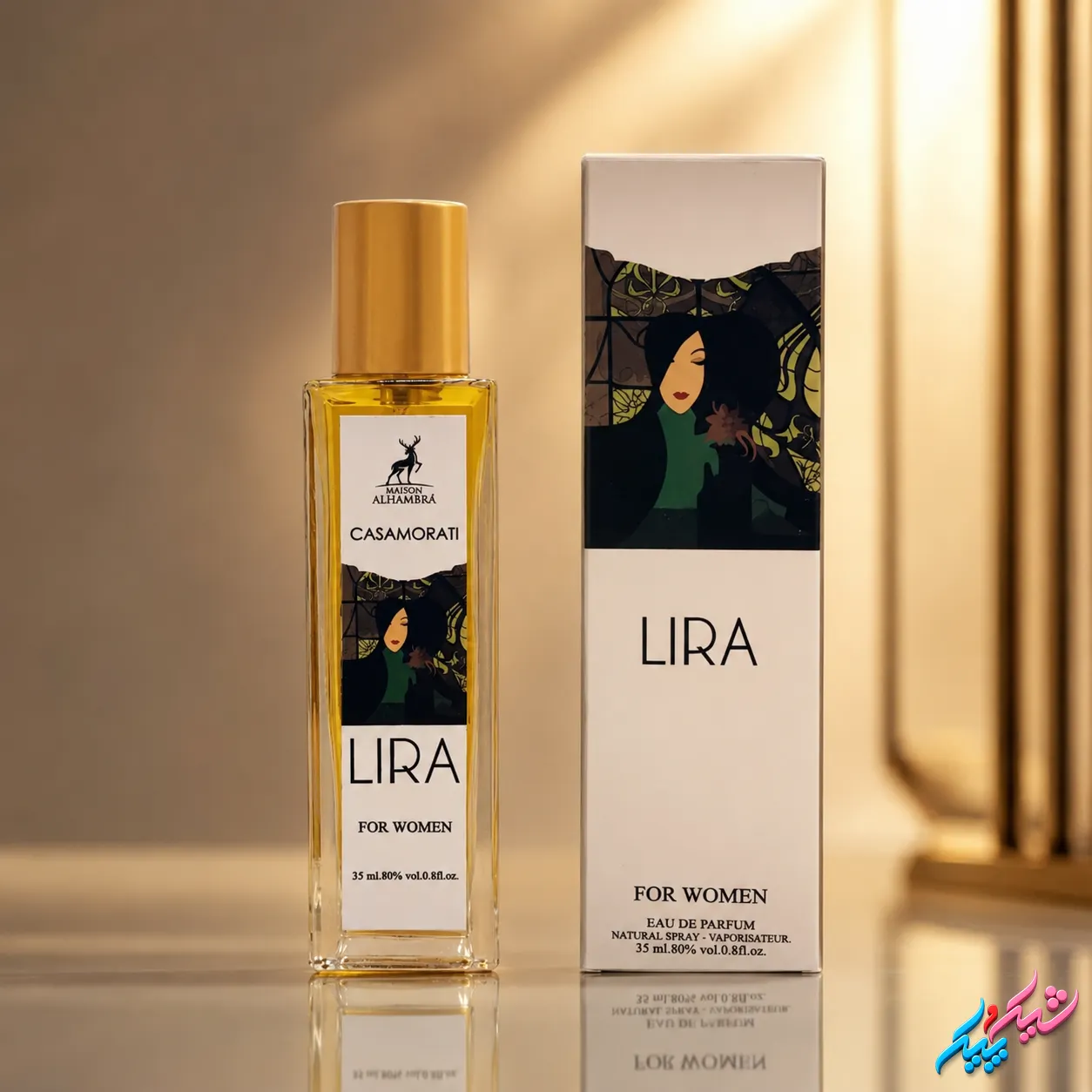 LIRA-2 🍋 ادکلن کازاموراتی لیرا (CASAMORATI LIRA) الحمبرا اصل ۳۵ میل | شیک و پیک ✨