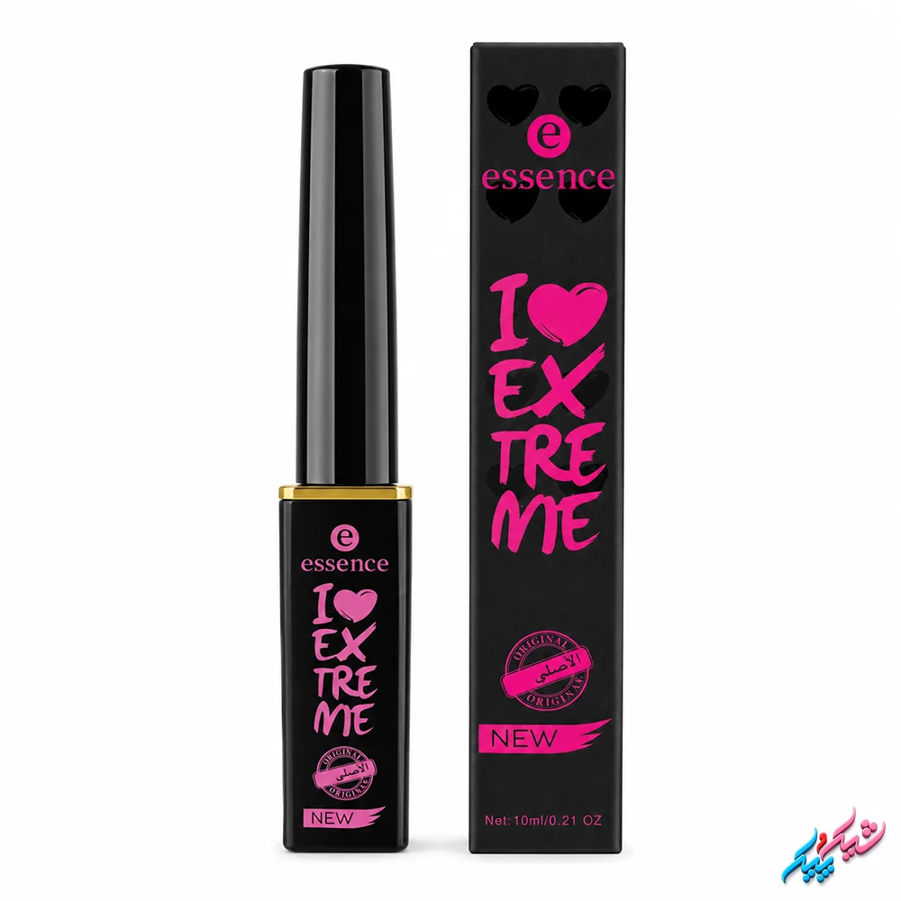 essenec-eyeliner-1-1 خط چشم مویی پوکه فلزی اسنس مشکی ۱۰ میل ضد آب ۲۴ ساعته | essence
