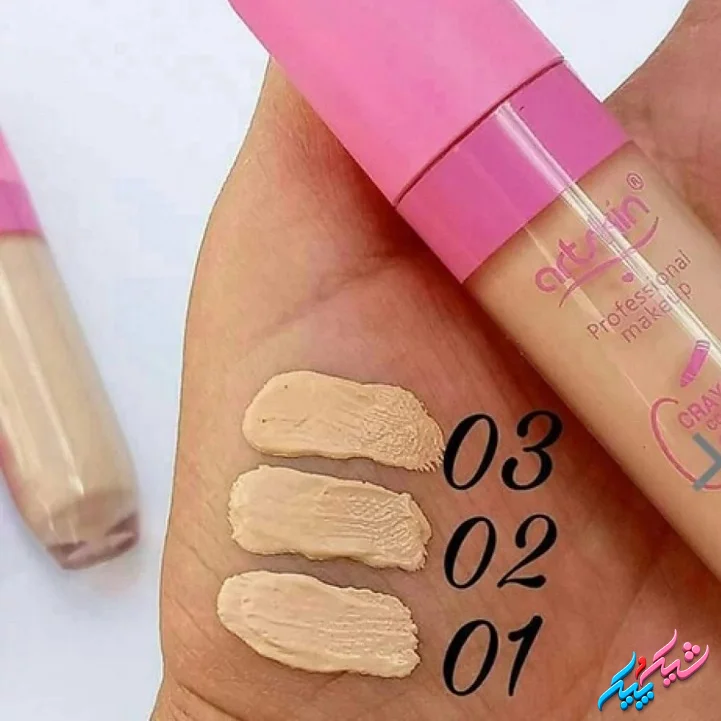 کانسیلر آرت اسکین صورتی مدل Crayon اصلی | با پوشانندگی بالا